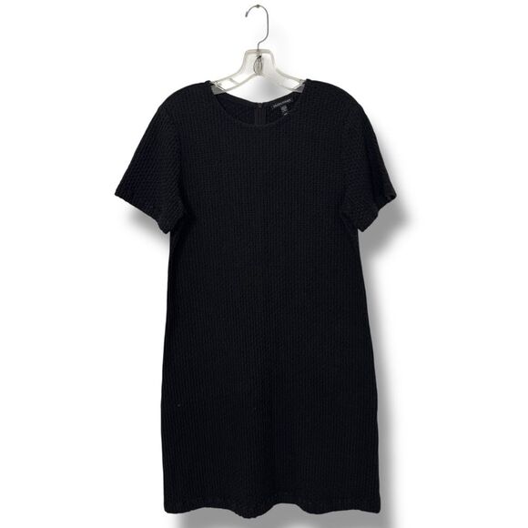 Eileen Fisher Dresses & Skirts - Eileen Fisher Organic Cotton Honeycomb Dress Knee Length Black Size Medium